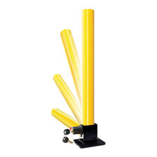Yellow Security Folding Packing Post Lock for Home School Shop Driveways Garage picture