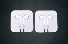 LOT of 2 OEM ORIGINAL Apple Earpods w/ 3.5mm Headphone Plug Genuine Apple NEW picture