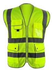 Mesh High Visibility Safety Vest, ANSI/ ISEA 107-2010 With 5 Pockets picture