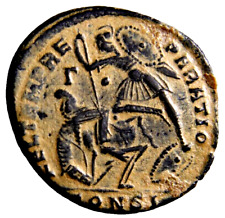 SCARCE Constantius Gallus. Centenionalis Spearing CONSI Ancient Roman Coin wCOA picture