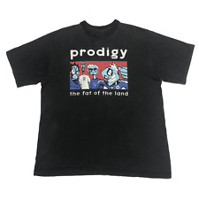 Vtg PRODIGY 1997 The Fat Of The Land Cotton Black S-5XL Unisex Shirt MM1001 picture