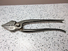 Antique Hand Forged Lasting Pliers Cobblers Leather Work Ludwig Willimann German picture
