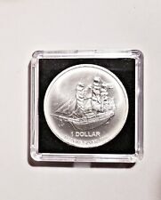 2016 Cook Islands 1 oz Silver Bounty Ship Coin $1 Elizabeth II SUPER RARE  picture