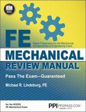 PPI FE Mechanical Review Manual, New Edition by Michael R. Lindeburg, PE -... picture