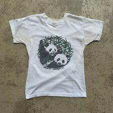 Vintage 1970s 79 Washington D.C. National Zoo Panda Bear Tee Shirt Size Small picture