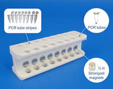 Magnetic rack for DNA, RNA, protein purification, for PCR tubes (100-300 uL) picture
