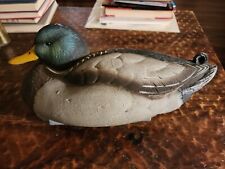 Tanglefree Mallard Duck Decoy Carved By Michael Braun picture