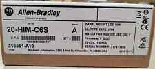 NEW Factory Sealed Allen Bradley 20-HIM-C6S SER A Powerflex Panel Mount LCD HIM picture
