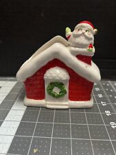 Vintage Parma AAI Japan Santa Claus in Chimney House Planter Figurine Christmas picture