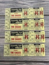Vintage The Eagles October 1979 Lot Illinois Ticket Stub Unused picture