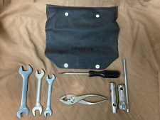 Vintage Yamaha motorcycle NOS tool kit with snap close storage bag picture