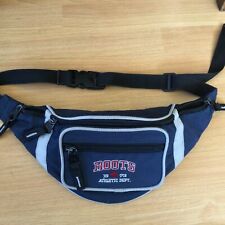 Roots Vinatge 90s Fanny Pack Classic Navy 1973 Athletic Dept Fast US Ship picture