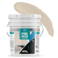 Pool Deck 5 gal. 9060 Cream Low Sheen Waterborne Acrylic Stain Dyco Paints picture