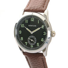 Ailager® WW2 German Army Service Watch - Vintage Repro with Brown Strap picture