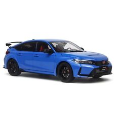 1:18 Honda Civic Type-R FL5 Blue Diecast Model Car Collectibles Gift Toy Series picture