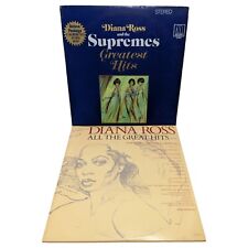 Diana Ross & The Supremes Greates Hits double vinyl LP Lot Of Two Records picture