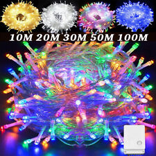 Fairy String Lights 100-500 LED Christmas Tree Wedding Xmas Party Decor Outdoor picture