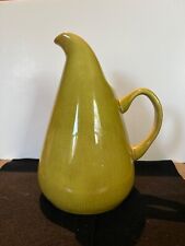 Vtg MCM Russel Wright 72 Oz Pitcher American Modern Chartreuse by STEUBENVILLE picture