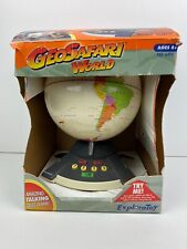 Vintage Geo Safari Globe #6495 w/ Original Box and Instructions Tested picture