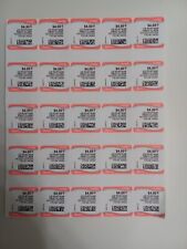 Discount Postage Stamps 4 Sheets Of $4.00 Stamps. Face Value $4.00 picture