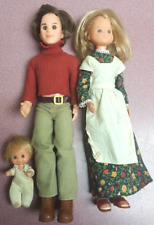 VINTAGE 1973 The Sunshine Family Steve, Stephie & Sweets Mattel Dolls PRE-OWNED picture