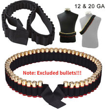Tactical 50 Rounds 12 & 20GA Shotgun Shell Bandolier Ammo Belts Holder Hunting picture