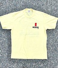 Vintage Michelob Beer Running Road Race Retro 80s T Shirt Size M Medium picture