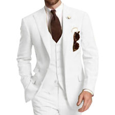 Business Casual Men's 3-piece Groom's Suit Men's Wedding Banquet Business Suit picture