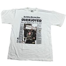 Silver Mountain Sportswear Vintage Tee XL, 1999 The Dallas Morning News Size XL picture