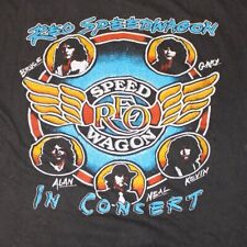 Vintage 70's REO SpeedWagon Concert Unisex all size Shirt Black picture