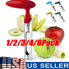 Fruit Apple Corer Pear Tools Stainless Steel Kitchen Twist Easy Core Remover US picture