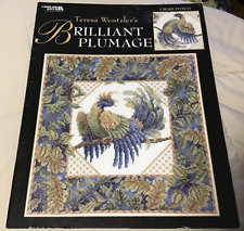 Brilliant Plumage - Teresa Wentzler Cross Stitch Charts - 2 Birds Designs picture