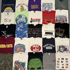 Vintage & Modern Wholesale T-shirt Lot 25 Items Reseller 90s 00s Bundle MAY8-2 picture