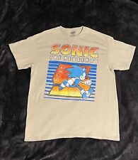 Men’s Rare vintage sonic the hedgehog shirt Size L.  In Amazing Condition picture