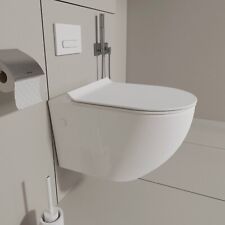 MEJE Wall-Hung Toilet Bowl - Glossy White picture