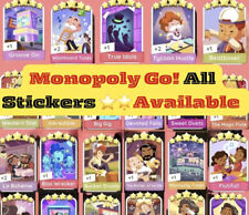 Monopoly Go (1-5⭐️ Stickers)  All Available - CHEAP & FAST DELIVERY 🩷 picture