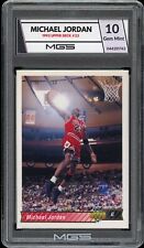 1992 Upper Deck #23 Michael Jordan MGS GRADED 10 Gem Mint Chicago SUPERSTAR HOF picture