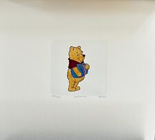 Winnie the Pooh Walt Disney Studio Etching in Color Signed & Numbered + COA picture