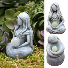 Mother Earth Art Statue Resin Moon Goddess Figurine Ornament Home Decoration picture