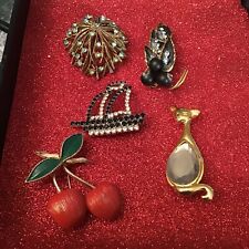 Vintage Brooch Lot  Brooches picture
