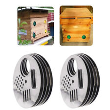 10pcs Stainless Steel Hive Entrance Nest Gate Door Beekeeping Equipment For Bee picture