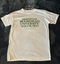 Vintage 80's Moosehead Canadian Beer Single Stitch Mooseball Football T-Shirt XL picture