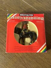 Vintage 1983 Britains Metal Models Royal Canadian Mounted Police  #7234 picture