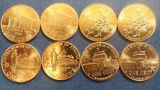 2009 Complete 8 coin set of BU Lincoln Cents, P&D Mint Marks.  . picture