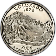 GEM PROOF 2006-S Colorado Statehood Quarter CO 25c DEEP CAMEO - BUY MORE & SAVE picture