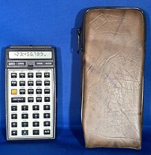 Hewlett Packard HP 41 CX Vintage Calculator w/Module Covers Batt Tray WORKS FINE picture