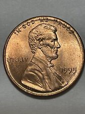 1995 P USA 🇺🇸 Lincoln Cent ~ 1 Of A Kind ~ Many Errors ~ Uncirculated Gem 💎 picture