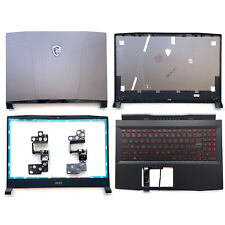 New for MSI Pulse GL66 MS-1581 Back Cover &Bezel & Hinges & Palmrest 581A411 US picture