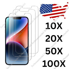 Wholesale Lot Tempered Glass Screen Protector For iPhone 14 13 12 11 XR XS X 8 7 picture