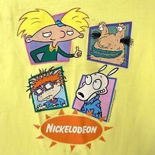 RARE Vintage Nickelodeon TV Promo Cartoon T-Shirt 1997 Rugrats Rocco Arnold Krum picture